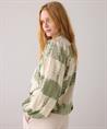 Summum geborduurde blouse tie dye lurex