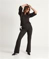 Summum geruite flared broek lurex