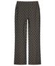 Summum geruite flared broek lurex