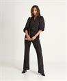 Summum geruite top lurex pofmouw