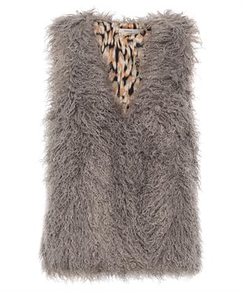 Summum gilet fluffy fun fur reversible