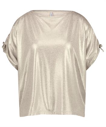 Summum goud coated shirt