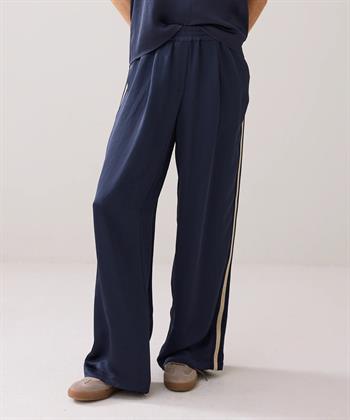 Summum heavy silky broek lurex zijbies