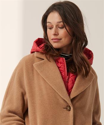 Summum hooded mock imitatiekraag