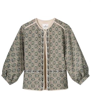 Summum jacquard jasje ikatprint