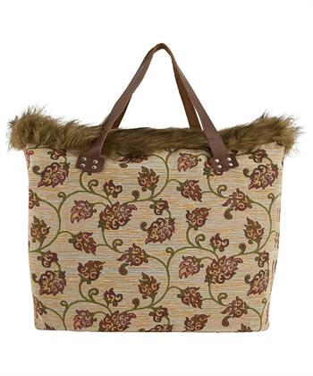 Summum jacquard tas flower