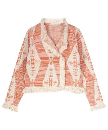 Summum jacquard vest jasje ikat