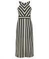 Summum jersey jurk lurex wave