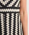 Summum jersey jurk lurex wave