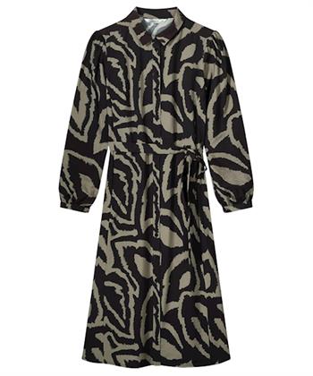 Summum jurk abstract leaves