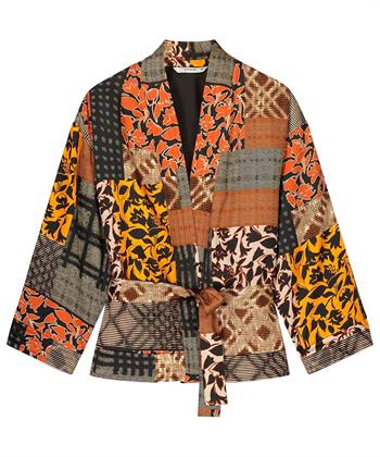Summum kimono jasje patchwork