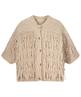 Summum kimono vest met franje