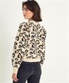 Summum kort vest met pofmouwen panterprint