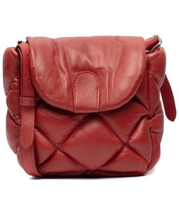 Summum leren puff bag