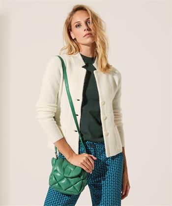 Summum leren puff bag