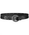 Summum leren riem met studs