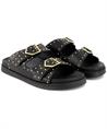 Summum leren slipper studs