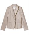 Summum linnenmix blazer pofmouw