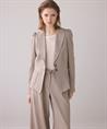 Summum linnenmix blazer pofmouw