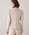 Summum linnenmix blazer pofmouw