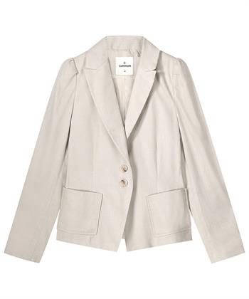 Summum linnenmix blazer pofmouw