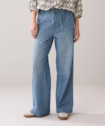 Summum linnenmix palazzo jeans