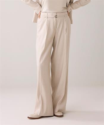 Summum linnenmix wide leg broek