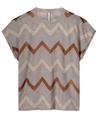 Summum lurex shirt zigzag