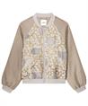 Summum metallic bomberjasje jacquard