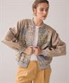Summum metallic bomberjasje jacquard