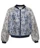 Summum metallic bomberjasje jacquard