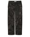 Summum metallic coated cargo broek