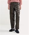 Summum metallic coated cargo broek