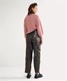Summum metallic coated cargo broek