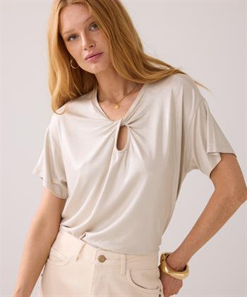 Summum metallic top twisted