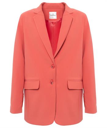 Summum oversized blazer mouw met rits
