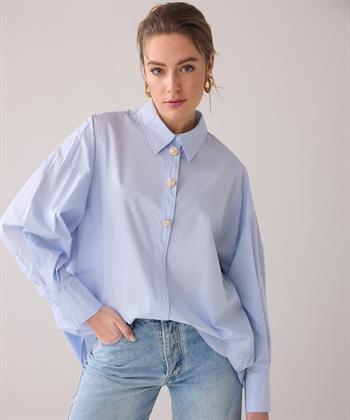 Summum oversized blouse fancy knopen