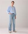 Summum oversized blouse lurex streep