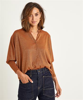 Summum oversized blouse lurex