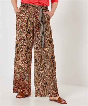 Summum palazzo broek paisley ceintuur