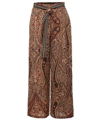 Summum palazzo broek paisley ceintuur