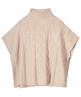 Summum poncho col kabelmotief