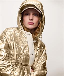Summum quilted metallic jas