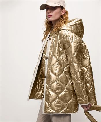 Summum quilted metallic jas
