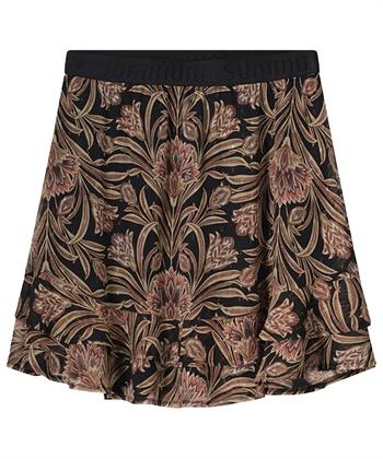 Summum rok flowerprint en glittertje