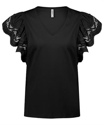 Summum shirt kanten mouw