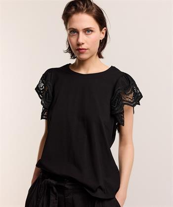 Summum shirt kanten mouw