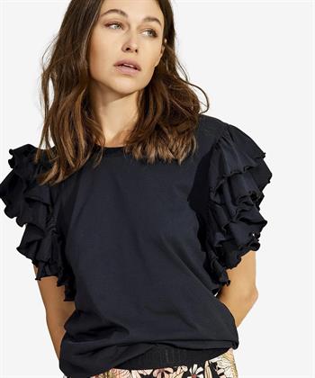 Summum shirt volant mouw