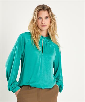 Summum silky blouse 2-in-1