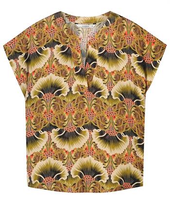 Summum silky blouse art nouveau
